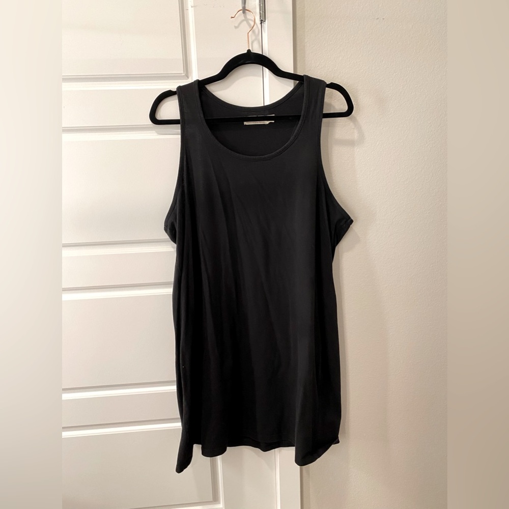 Longline racerback tank top xxl